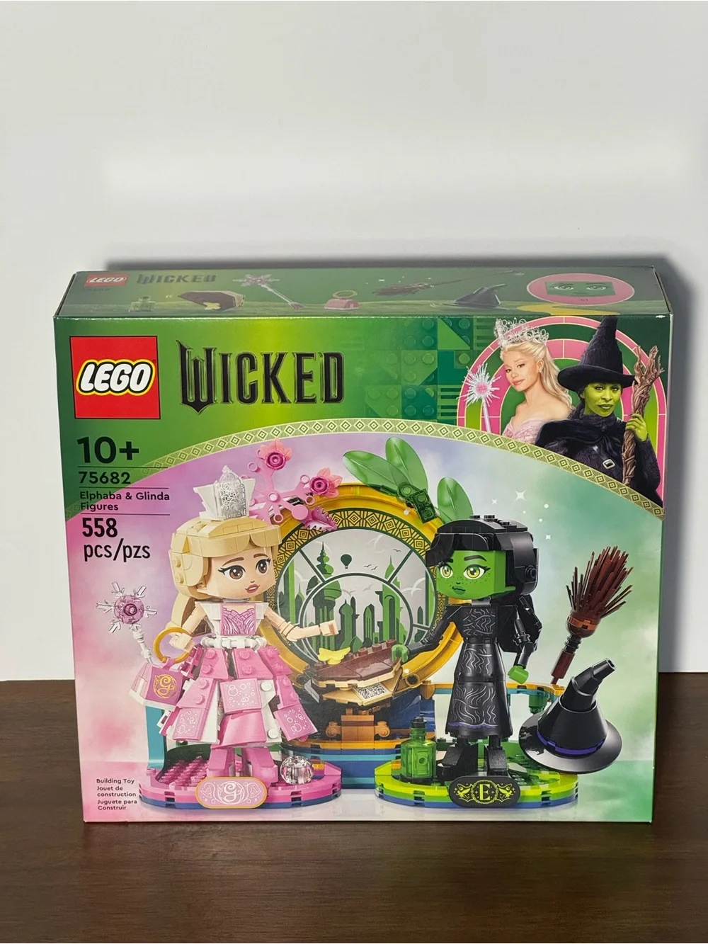 LEGO Wicked 75682 Elphaba & Glinda Figures New Sealed 558 Pieces